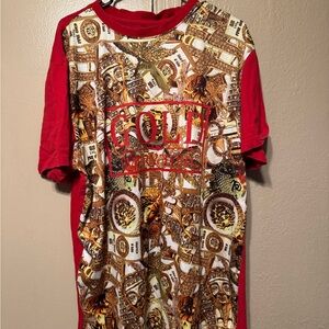 Gold‎ Money Graphic T-Shirt Men’s 2X